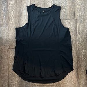 XL Black Sleeveless Women's Top